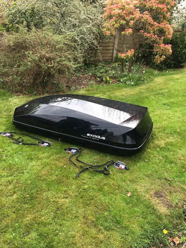 Exodus 580L black roof box in Kingswinford, West Midlands Gumtree