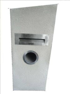 Concrete Letterbox Light Grey cement mailbox post box | Building