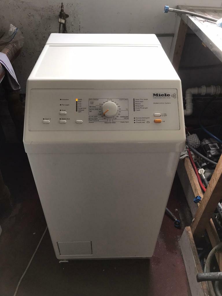 MIELE TOP LOADER WASHING MACHINE EXCELLENT CONDITION FREE LOCAL
