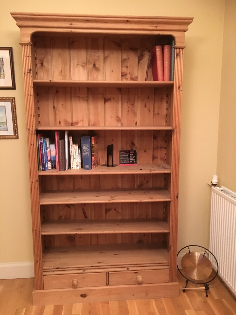 High Quality Solid Pine Bookcases Originally From Olympian Pine In