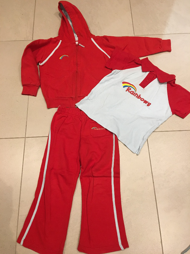 Rainbows uniform (3 piece) aged 5/6 (med/small) in Cramond