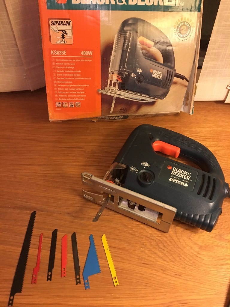 Black and Decker Jigsaw KS633E With Blades and Box 240v in Maidstone, Kent Gumtree