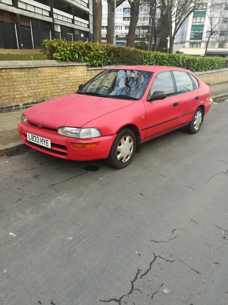 Old car Toyota corlla 1.3 start drive good Long mot 1.3 Toyota corolla