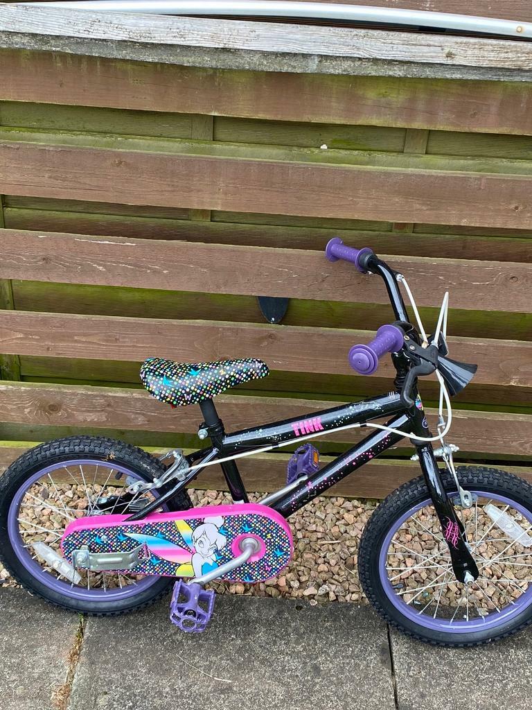 halfords 16 inch girls bike