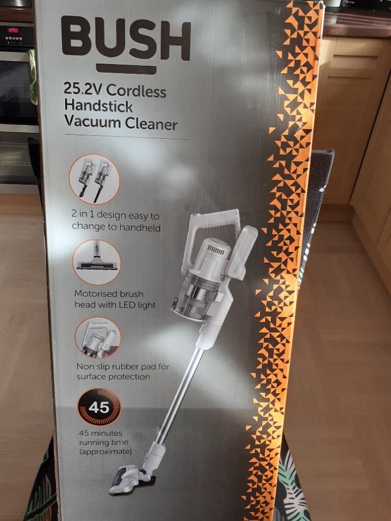 Bush Cordless Handstick Vacuum Cleaner petceremony Stick Vacuums