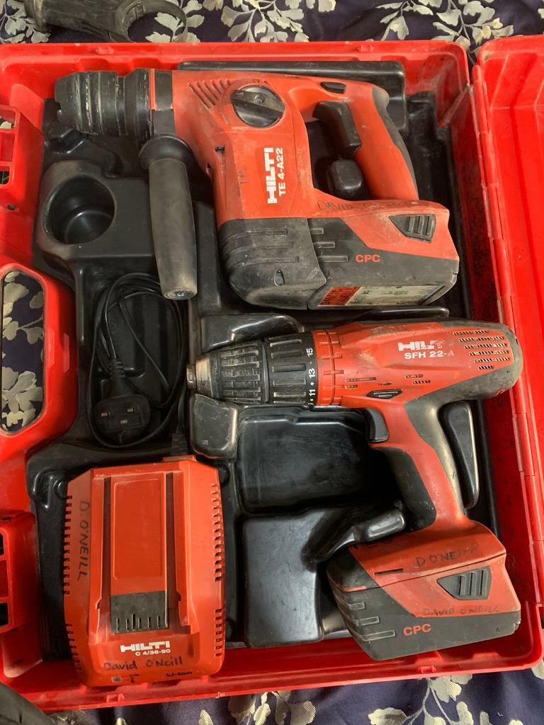 Hilti 22v kit sds and combi drill in Crumlin, County Antrim Gumtree