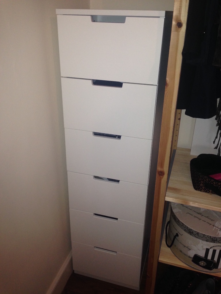 Ikea NORDLI Chest of 6 drawers white in Finsbury Park, London Gumtree Ikea NORDLI Chest of 6 drawers white in Finsbury Park, London Gumtree