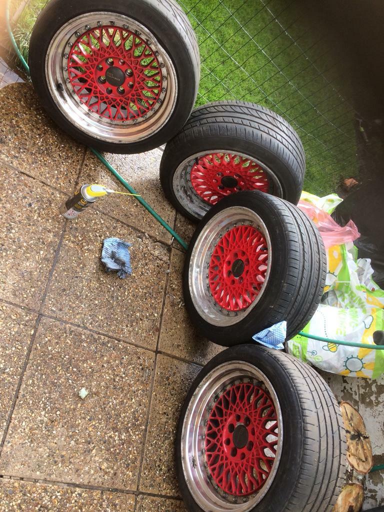Alloy wheels for sale (Need some tlc) in Shoeburyness, Essex Gumtree