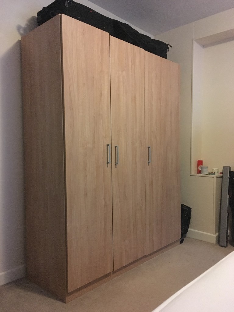 Three Door Ikea Wardrobe In Wortley West Yorkshire Gumtree