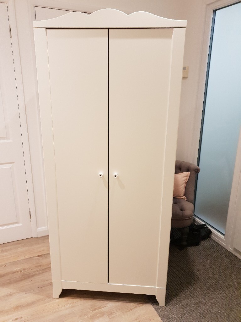 White Ikea Kids Wardrobe In Broadstone Dorset Gumtree
