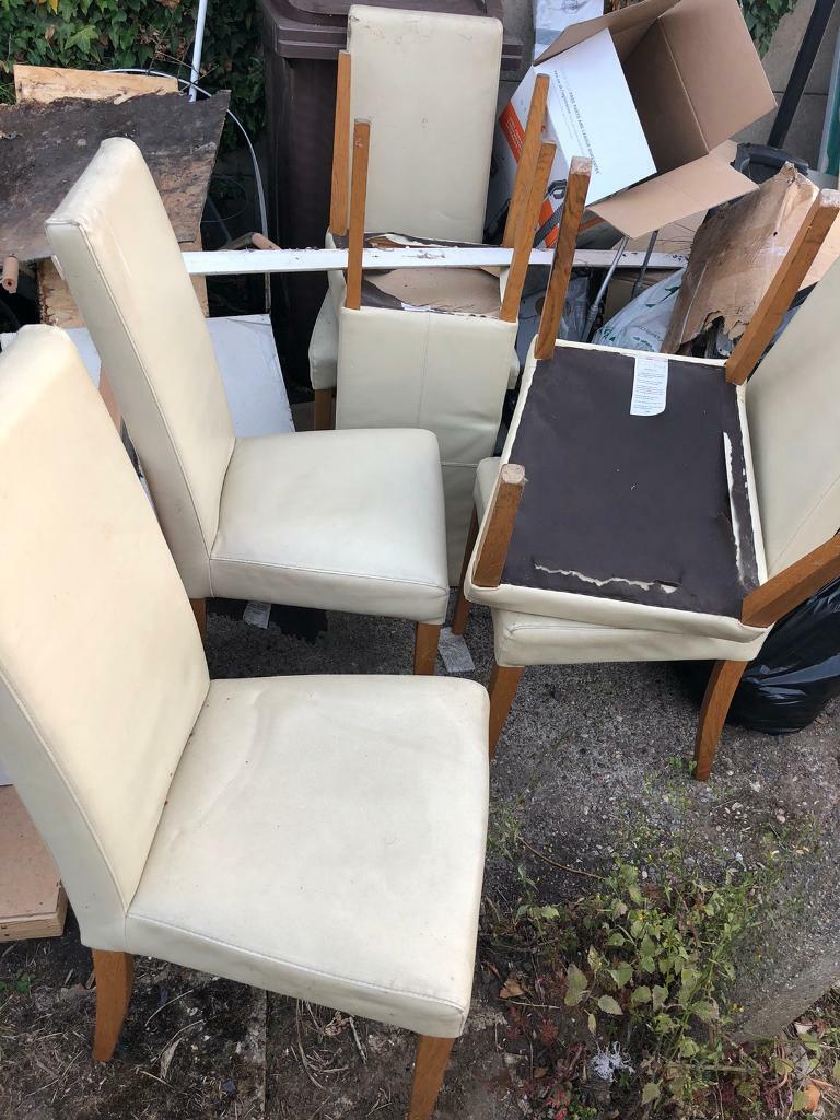 6 leather dining chairs in Shenfield, Essex Gumtree