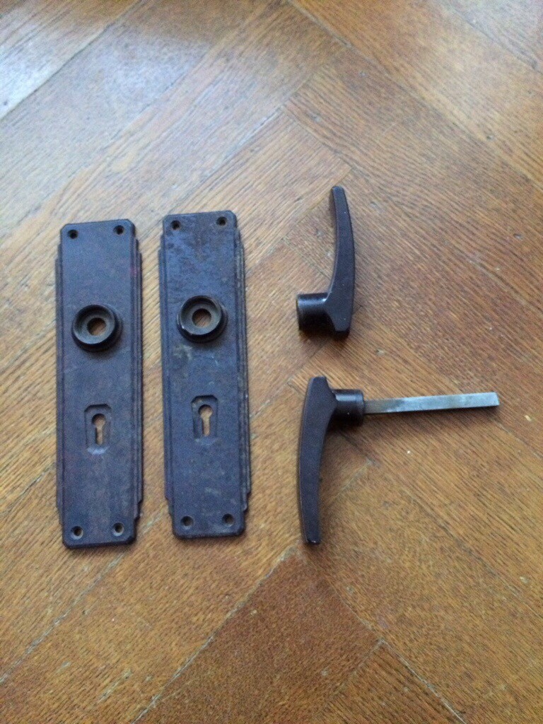 Art Deco bakelite door plates & handles in North London, London Gumtree