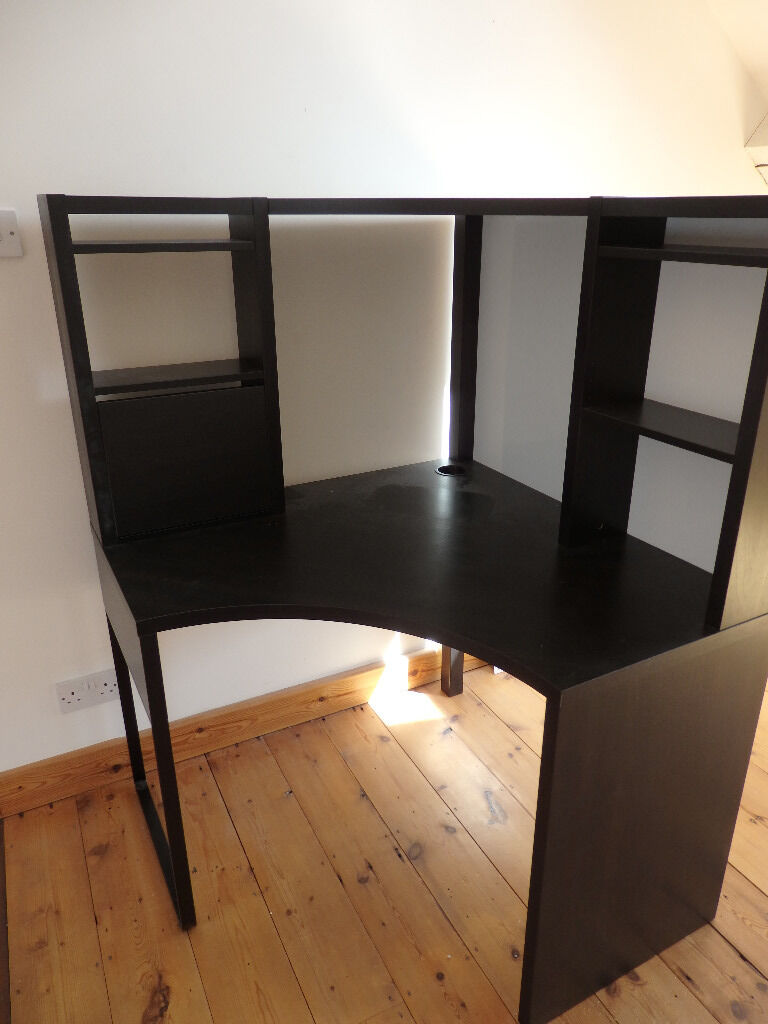 IKEA Micke Corner Desk, BlackBrown  in Clifton, Bristol  Gumtree