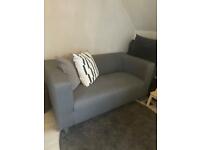 Two seat sofa - Ikea KLIPPAN GREY