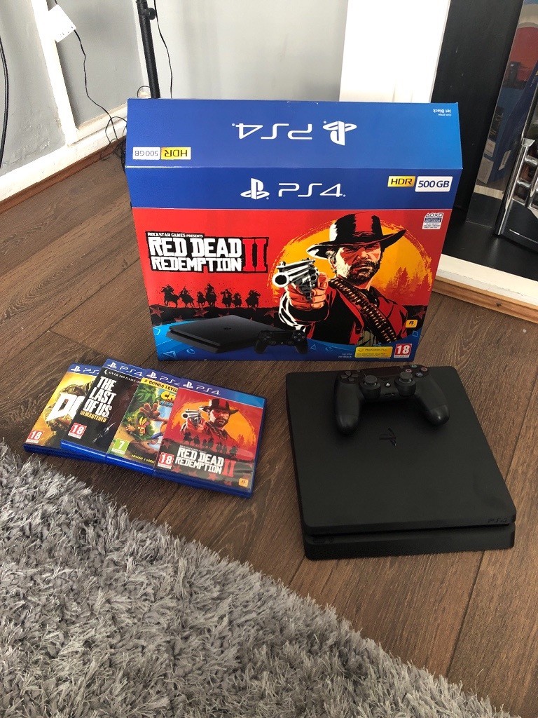 PS4 500gb with 4 games in Little Hulton, Manchester Gumtree