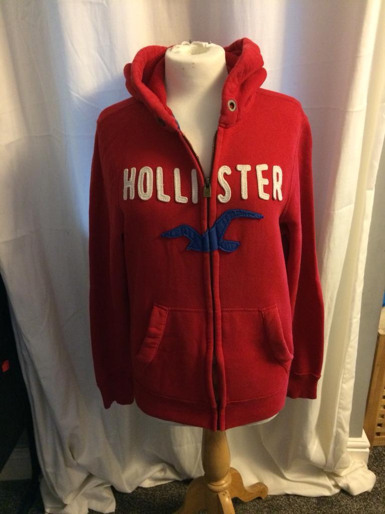 Hollister red hoodie S in Stockport, Manchester Gumtree