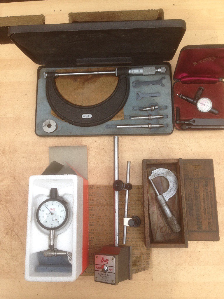 FOR SALE DTI gauge & base stand clock gauge TDC .. Dial