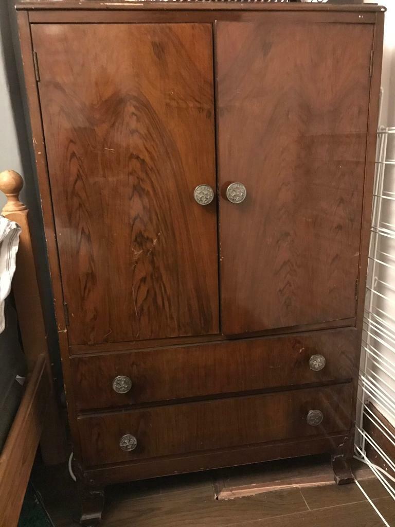 Antique Tall Boy Wardrobe In Cheadle Manchester Gumtree