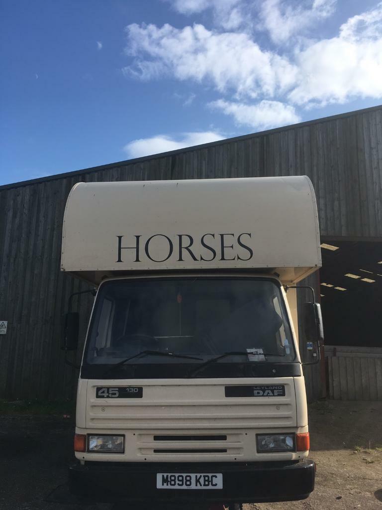 Leyland Daf, 7.5 ton horse lorry in Highbridge, Somerset Gumtree