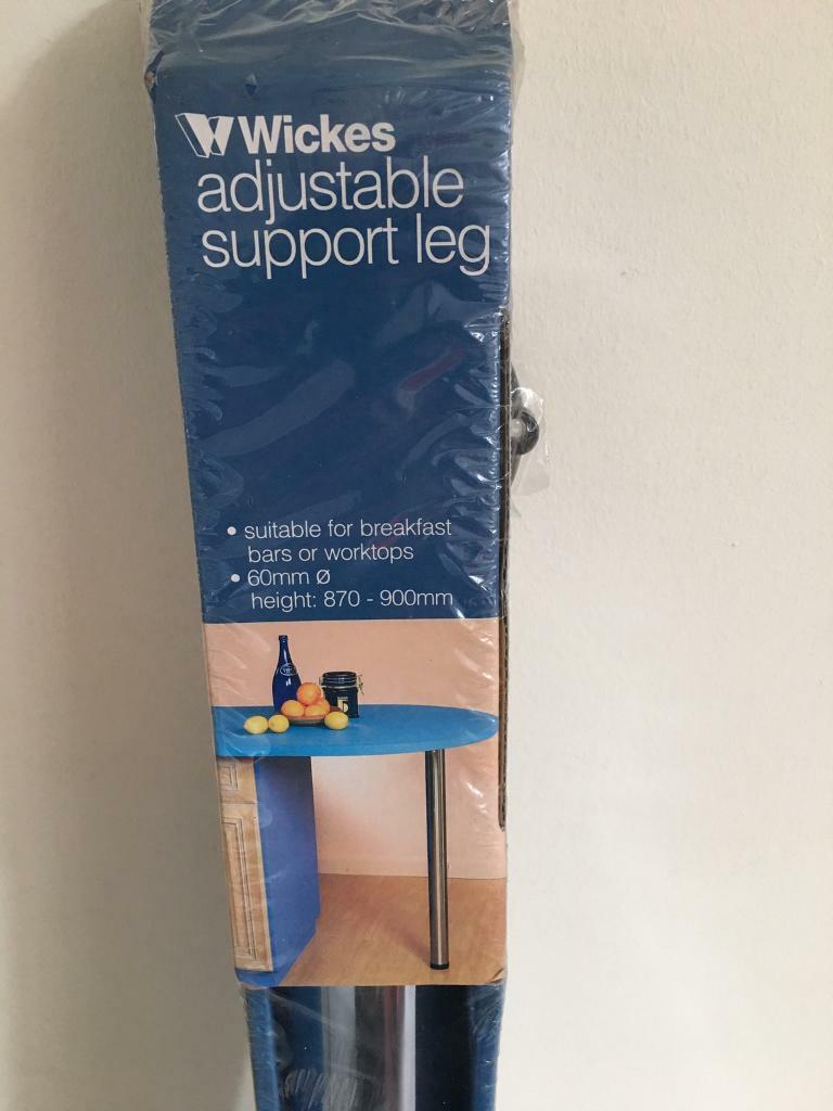 Wickes Adjustable support leg for bfast bar/worktop (unopened) in Cleeve
