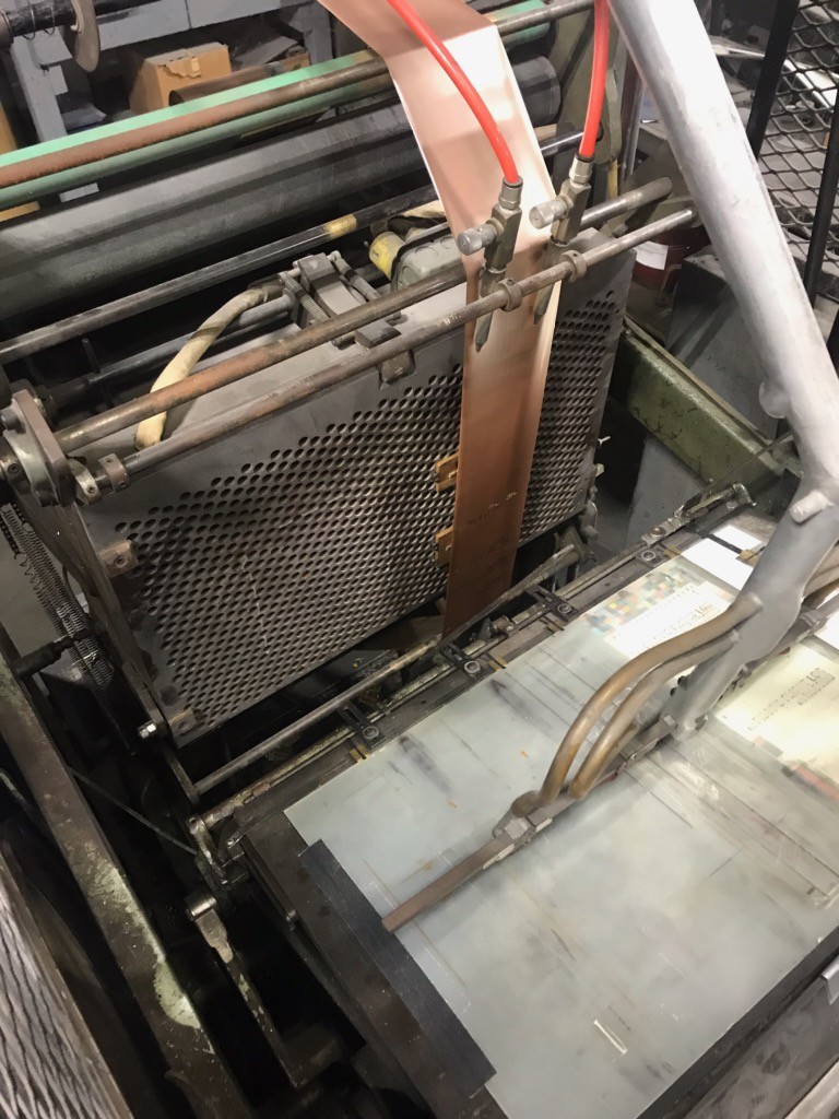 Kluge EHD (14 x 22) letter press w/heat&foil attachment
