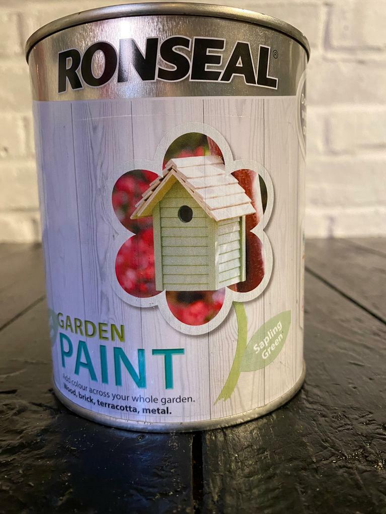Sapling Green Garden Paint in Locks Heath, Hampshire Gumtree