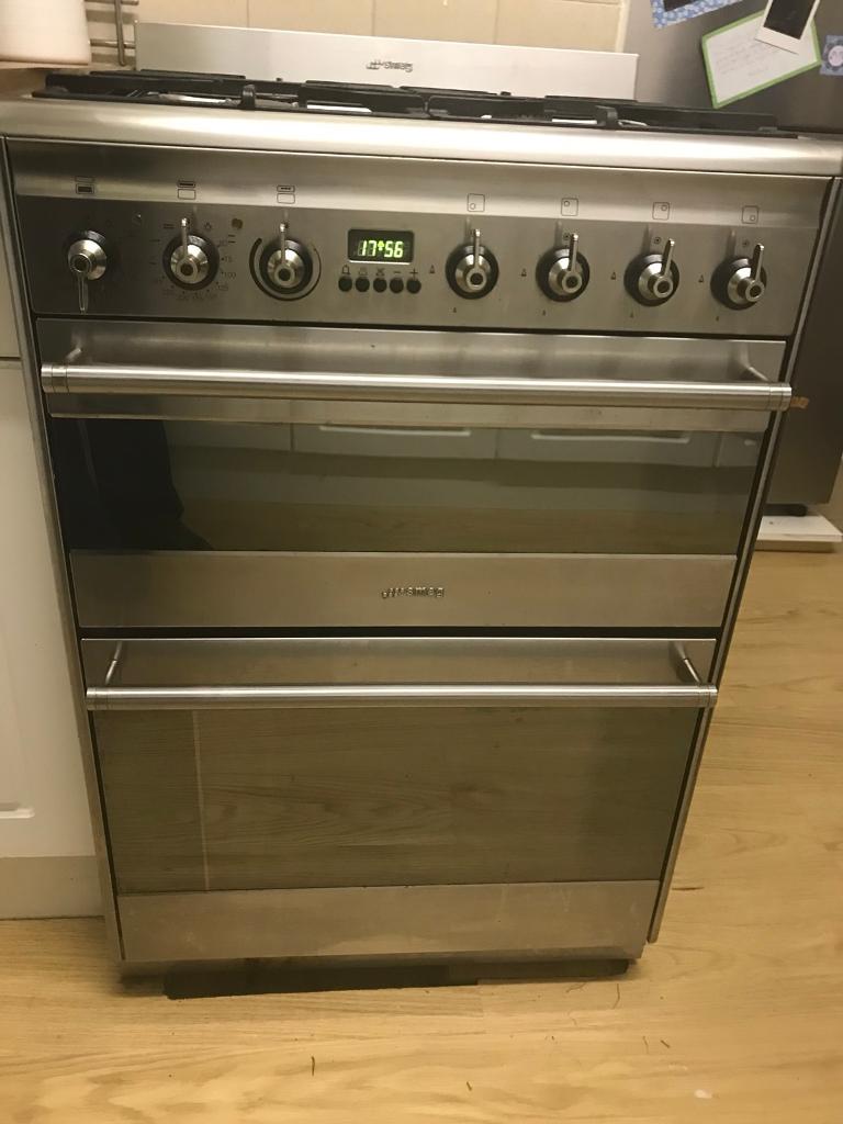 Smeg Stainless Steel 60cm dual fuel cooker in York, North Yorkshire