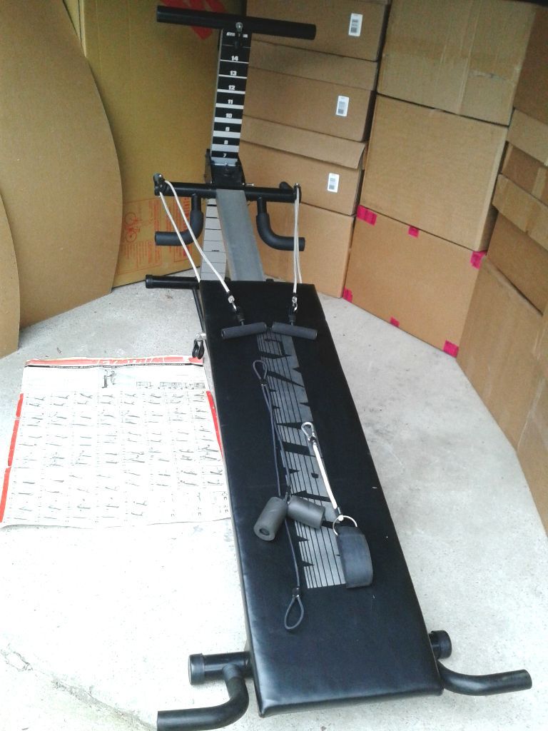 Pilates Gymtrim Reformer Pulley and Rope System for Many Exercises in