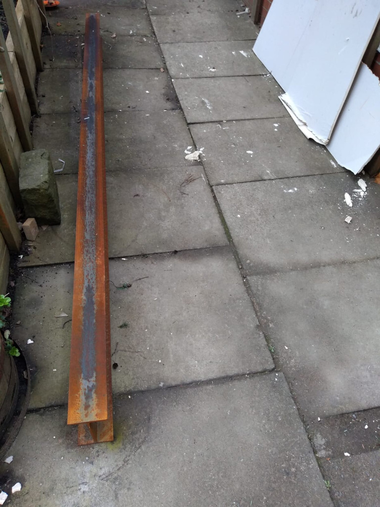 Structural steel beam 178 x 102