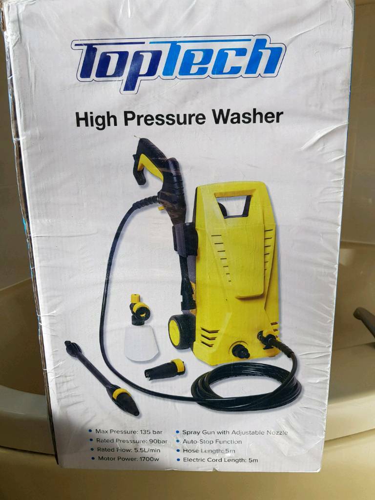 Top Tech 135 Bar Power Jet Pressure Washer in Kingswinford, West