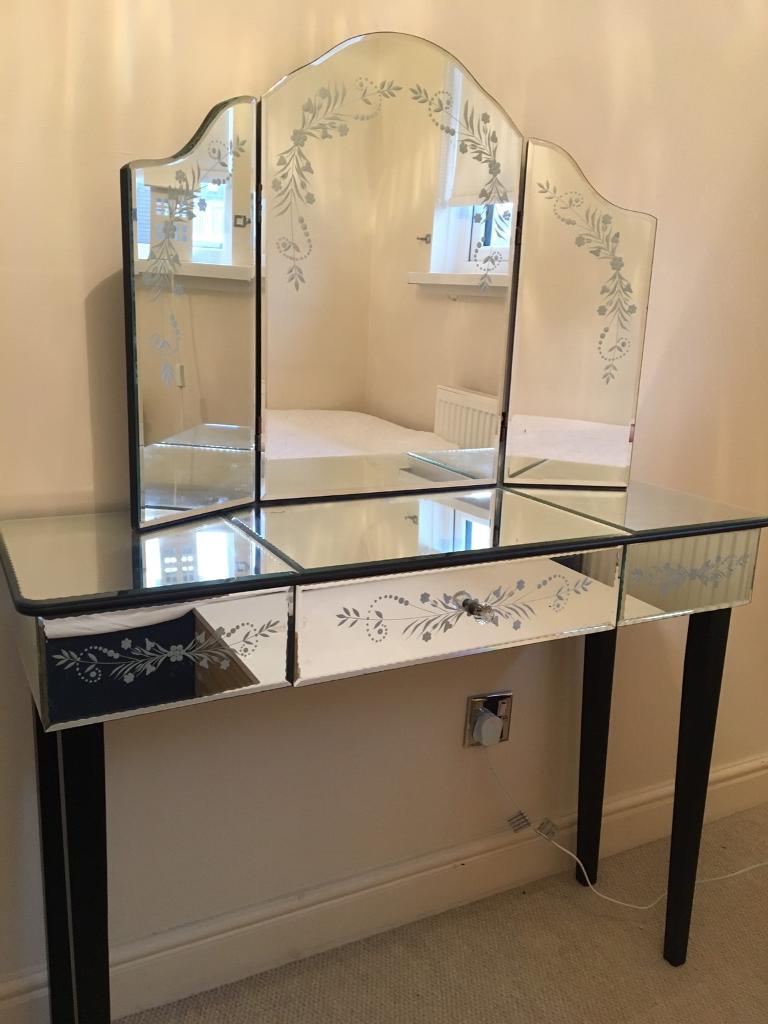 Laura Ashley dressing table and mirror in New Inn, Torfaen Gumtree