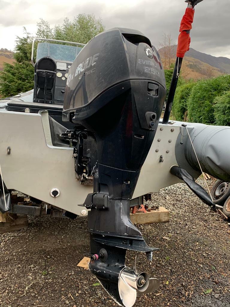 Evinrude 250hp outboard in Kyle, Highland Gumtree