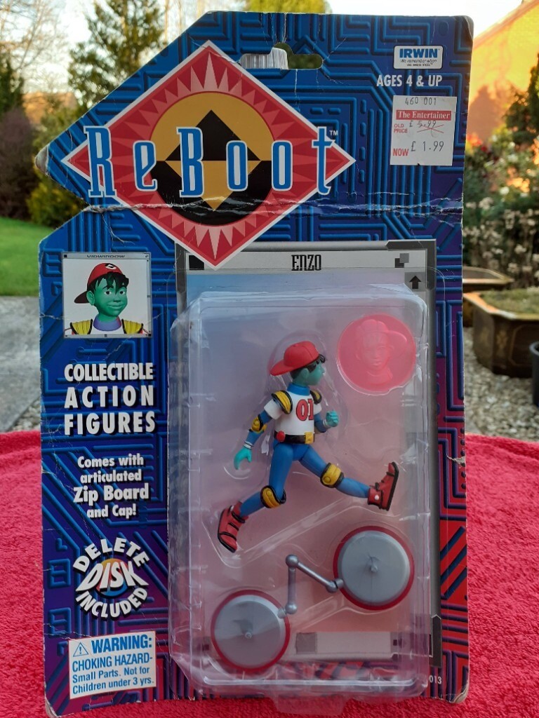 NEW Vintage Toys inc. ReBoot, Knex, Action Man, Jonny Quest