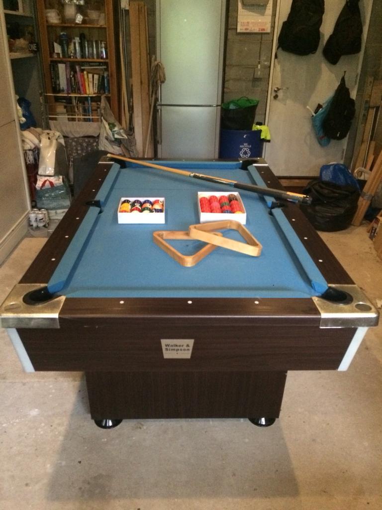 6ft slate pool table in Downend, Bristol Gumtree