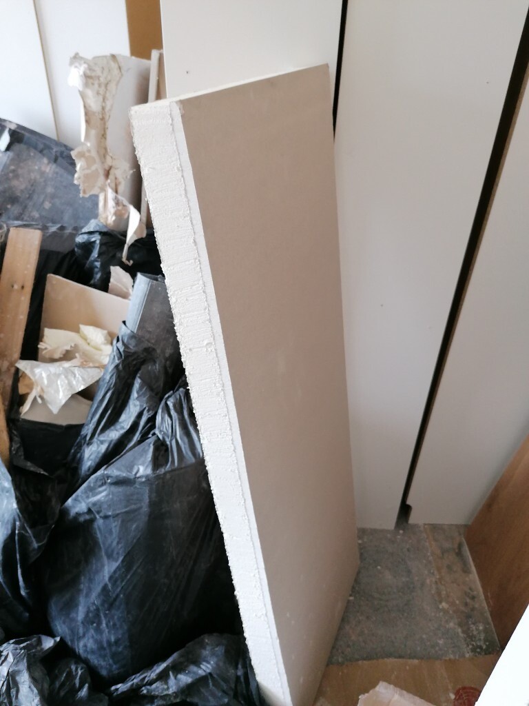 FREE LARGE PIECES OF INSULATING PLASTERBOARD + in Leeds, West
