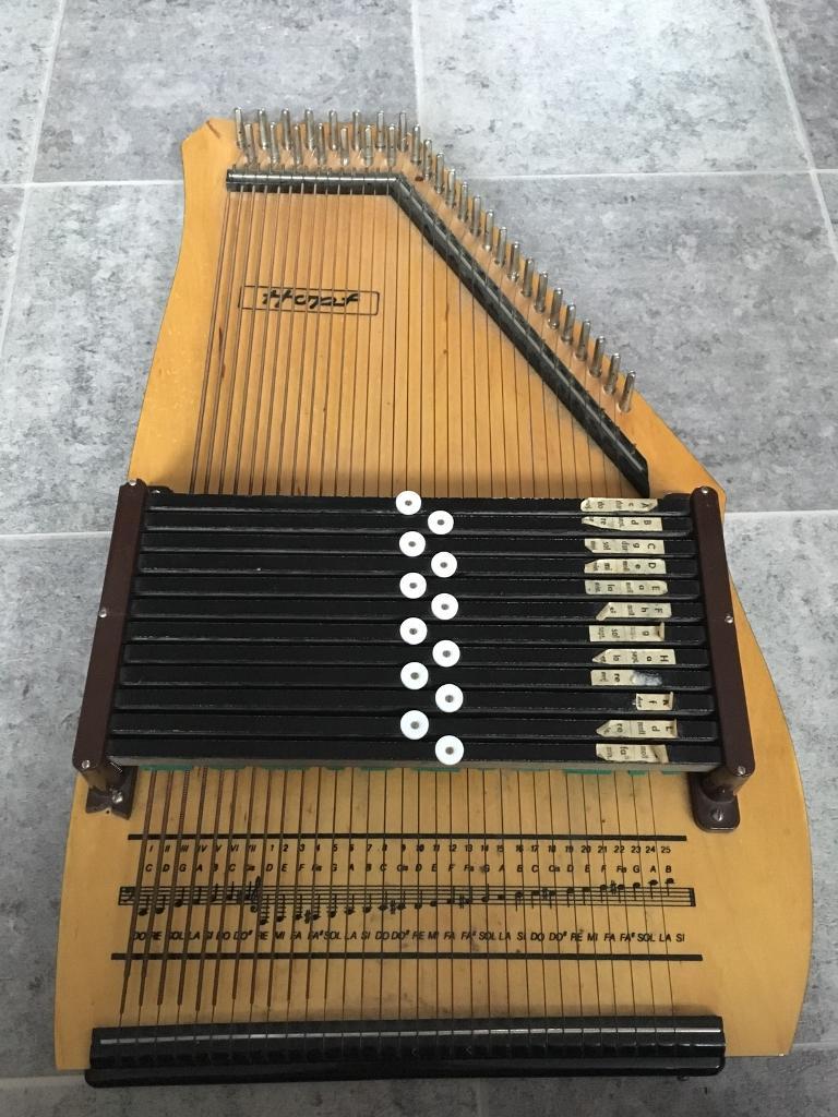 Rare hopf akkord zither string instrument like guitar in Dundonald