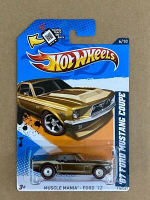 Custom 67 Mustang TreasureHunts トレジャーハント Hot Wheels 2012 Super Treasure Hunt '67 Ford Mustang Coupe
