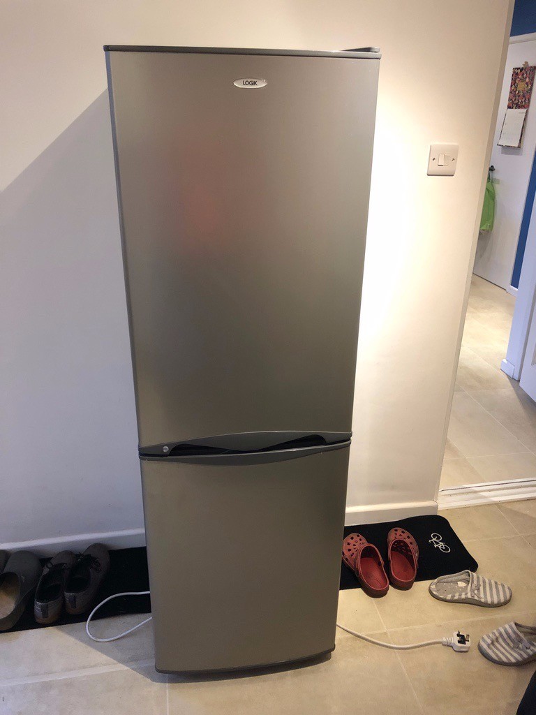 Logik Fridge Freezer Silver LFC50S10 in Bayston Hill, Shropshire