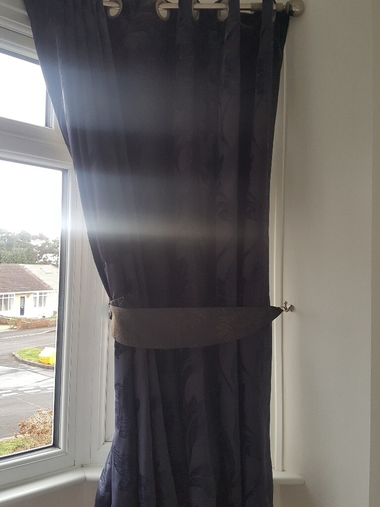 Black Dunelm Curtains In Hanham Bristol Gumtree