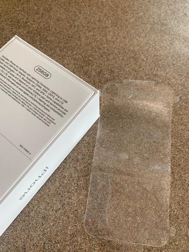 EMPTY BOX ONLY Apple iPhone XR White 256gb Stickers No Phone No Accessories