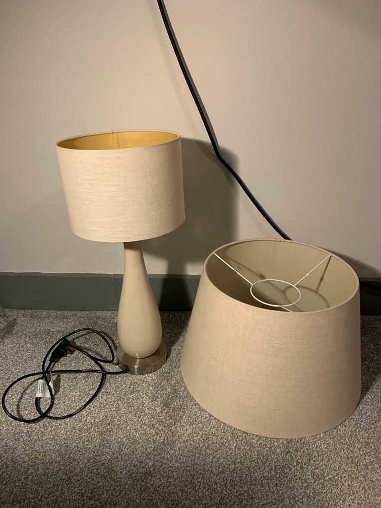 Lamp and two lamp shades in Lewisham, London Gumtree