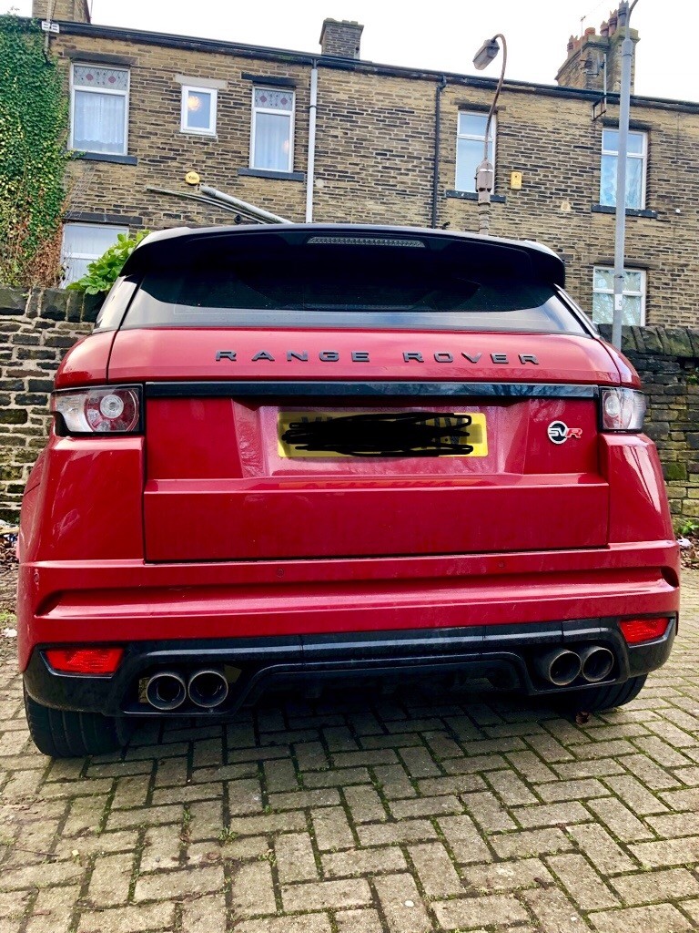 2014 SVR CONVERSION Red Land Rover Range Rover Evoque 2.2SD4 Pure TECH