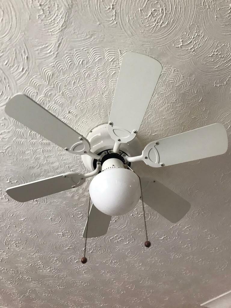 Light & ceiling fan in Poole, Dorset Gumtree