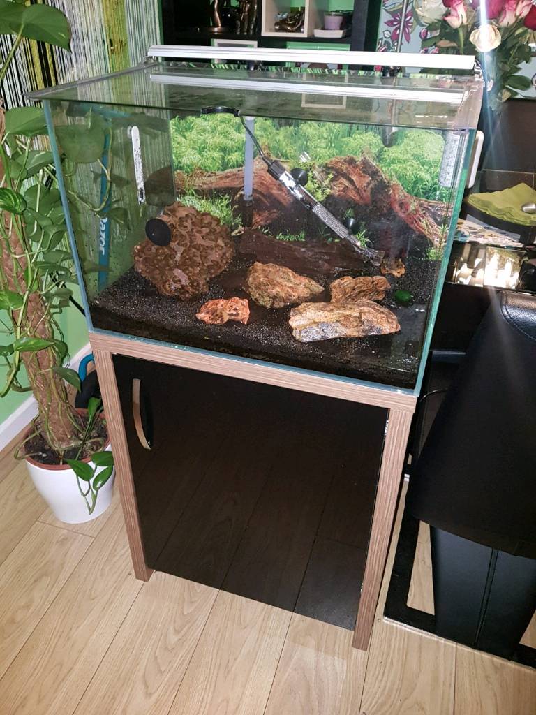 Aqua One Nano 60 100l Marine/tropical fish Aquarium Reef Fish Tank in