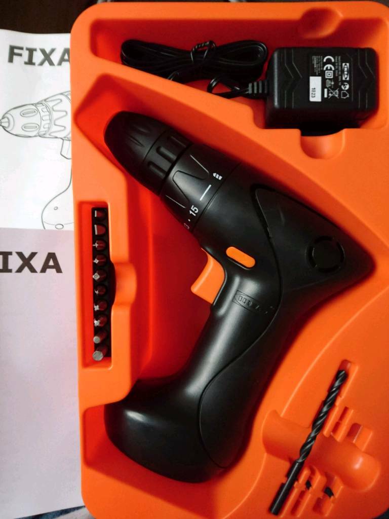 IKEA FIXA Cordless Screwdriver/Drill 7.2V Liion Battery in Leeds