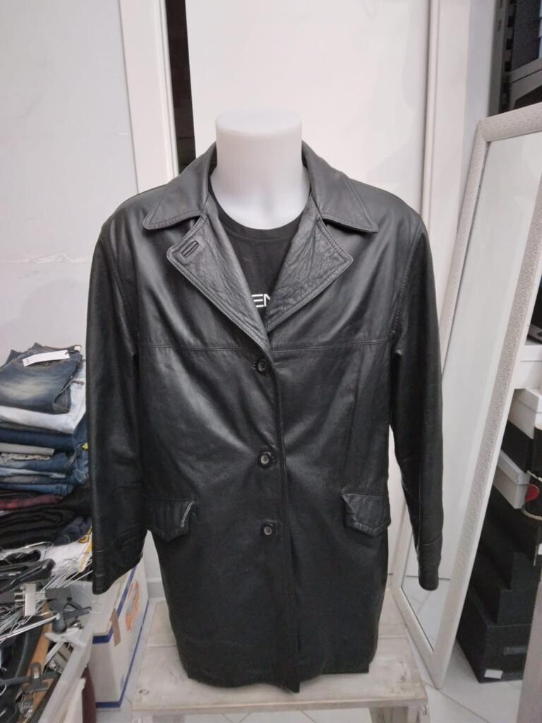 交渉可【yoused】LEATHER DRIVER'S JACKET Len Flight Jacket | GUESS Factory