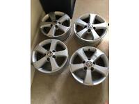 VW 17” alloy wheels