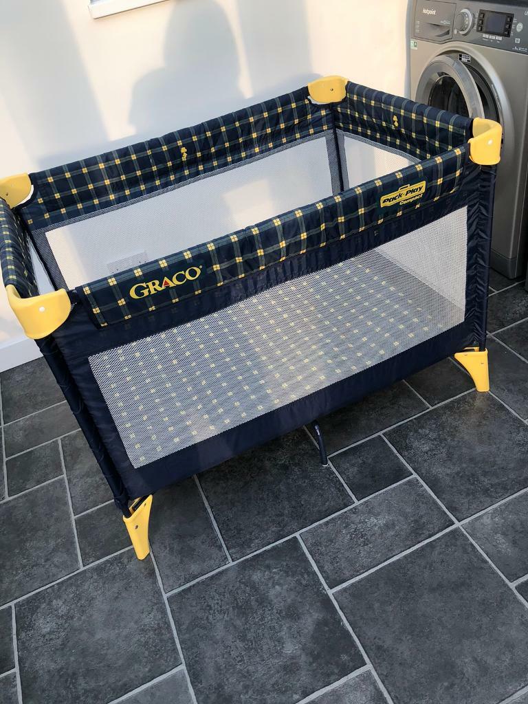 GRACOTRAVEL COT & PLAY PENALL IN ONEPACK & PLAY COMPACTGREAT