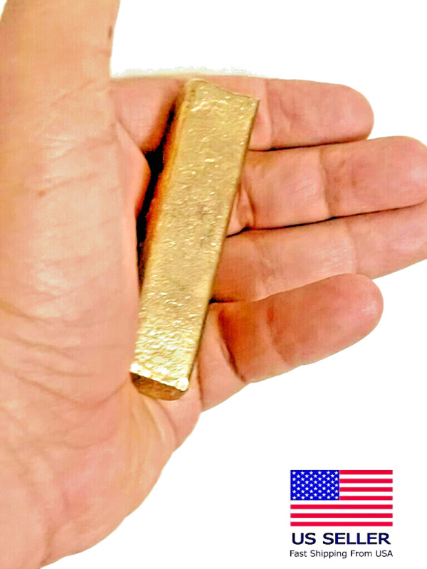 300 Grams Scrap Gold Bar For Gold Recovery Melted Different Computer Coins Pins