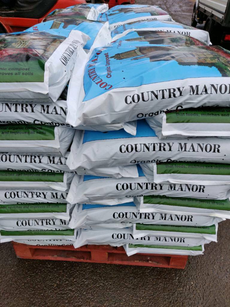 Multipurpose Organic Compost 60L Bags Country Manor in Ash